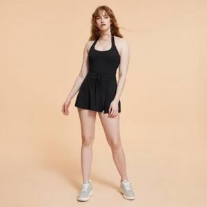 Women's Black Activewear Dress